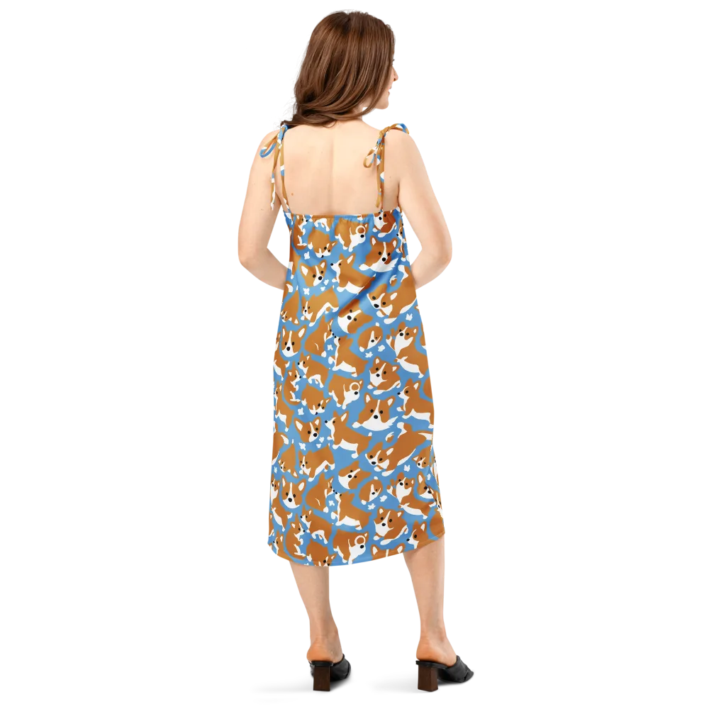 Welsh Wiggle on Slip Dress — Back