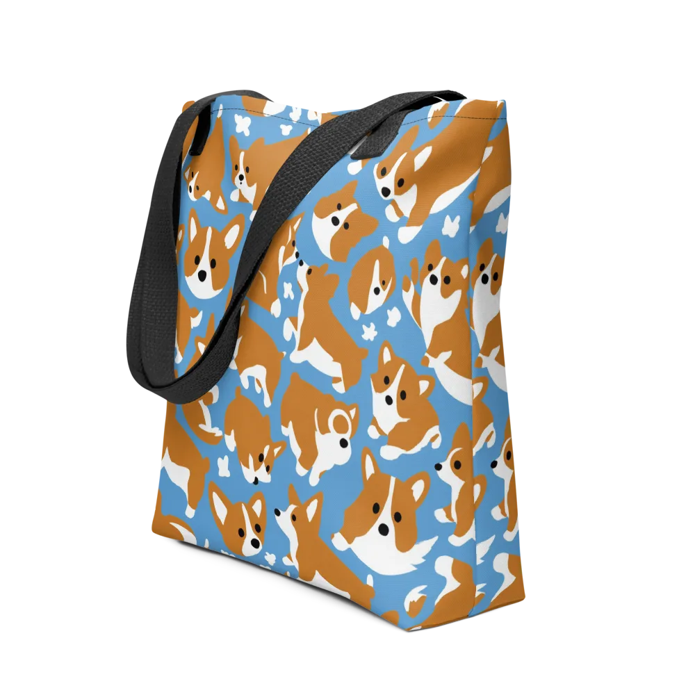 Welsh Wiggle on Tote Bag — Front