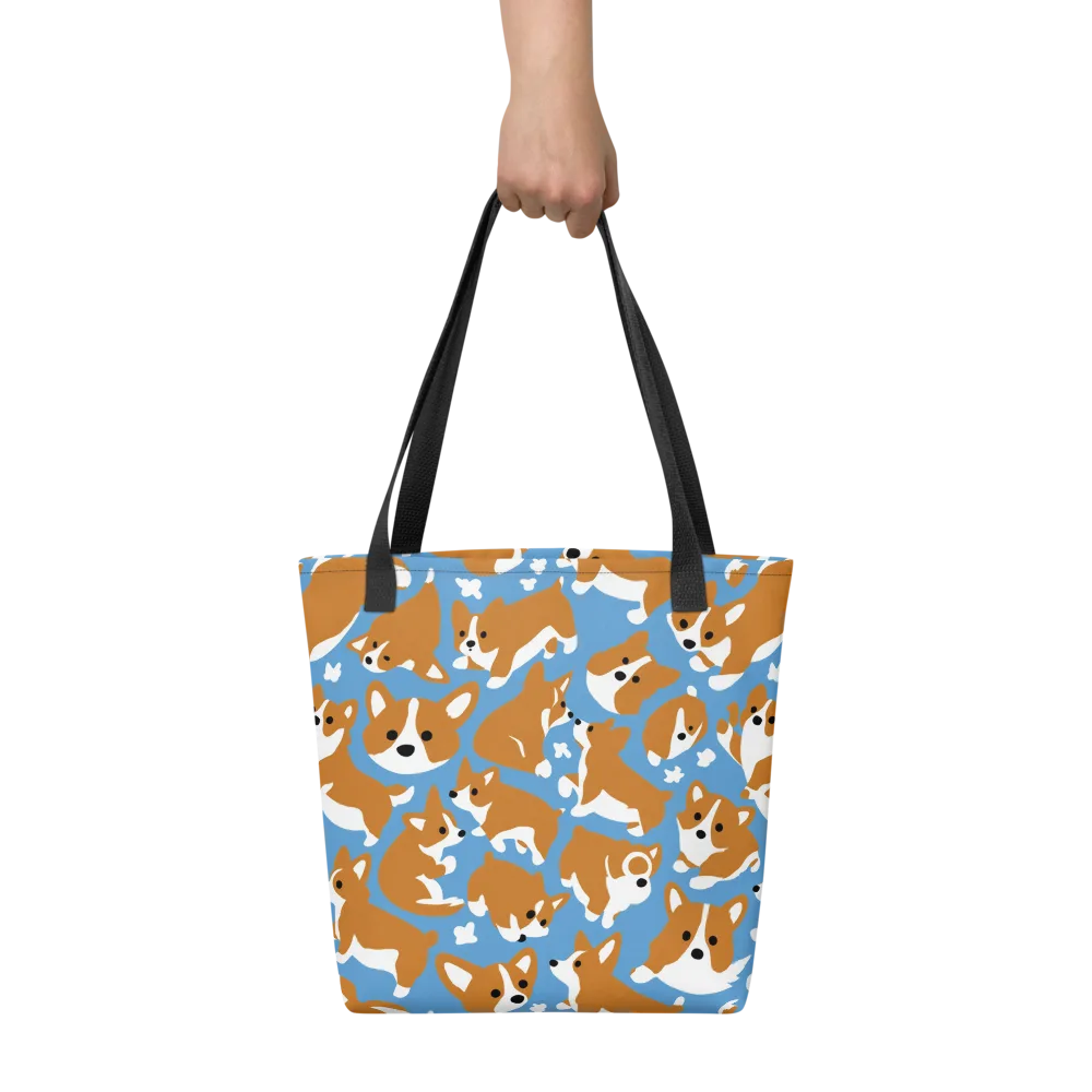 Welsh Wiggle on Tote Bag — Front