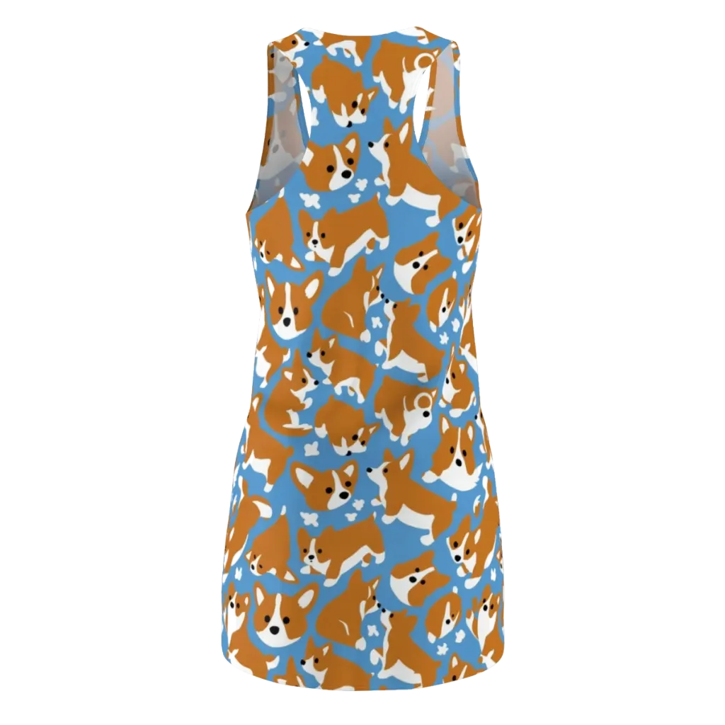 Welsh Wiggle on Racerback Dress — Back