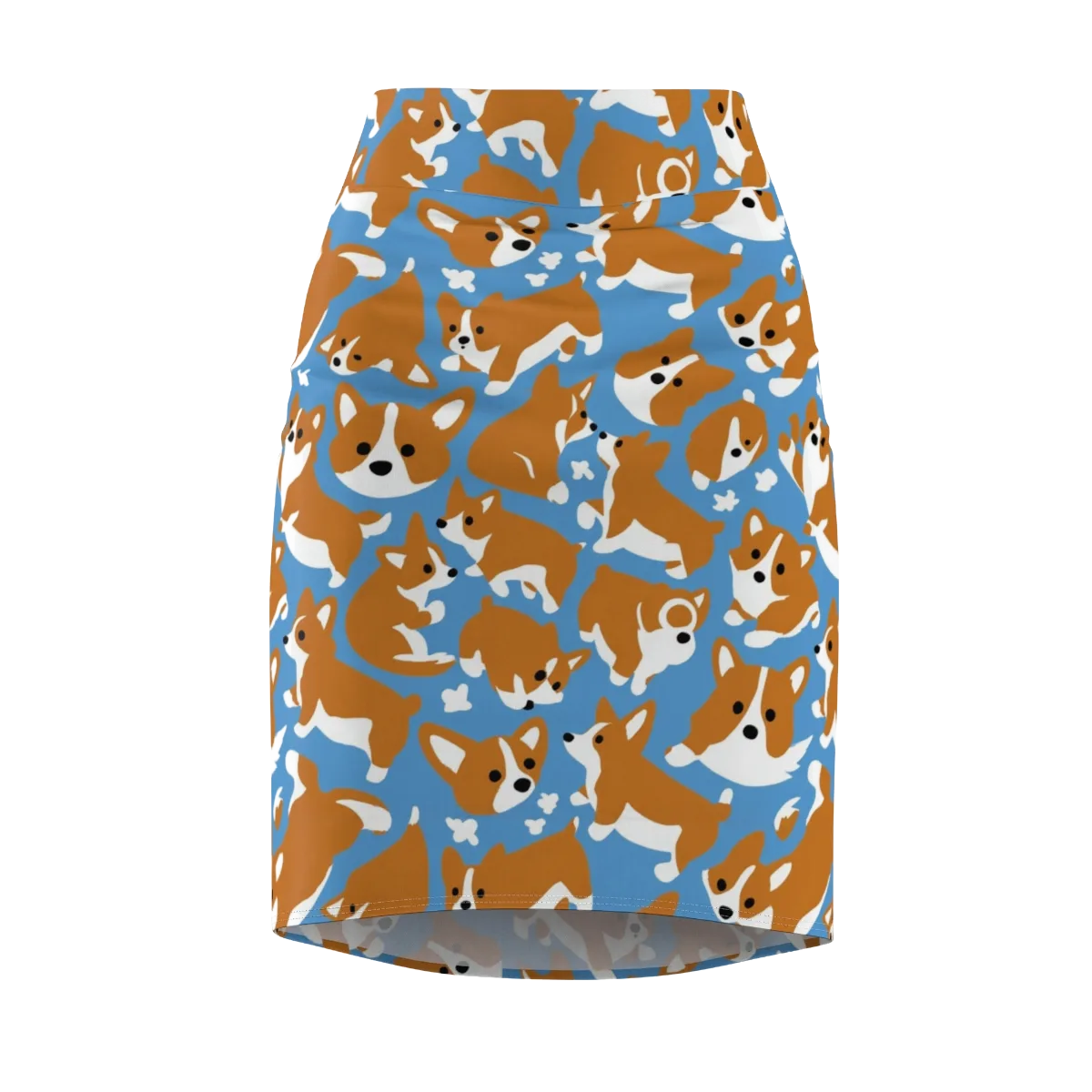 Welsh Wiggle on Pencil Skirt — Front
