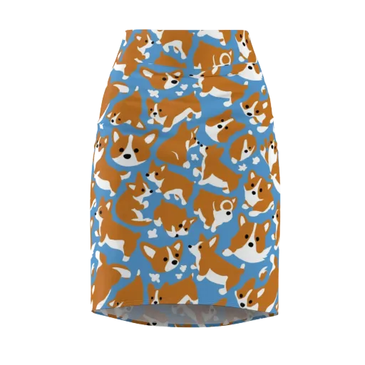 Welsh Wiggle on a Pencil Skirt