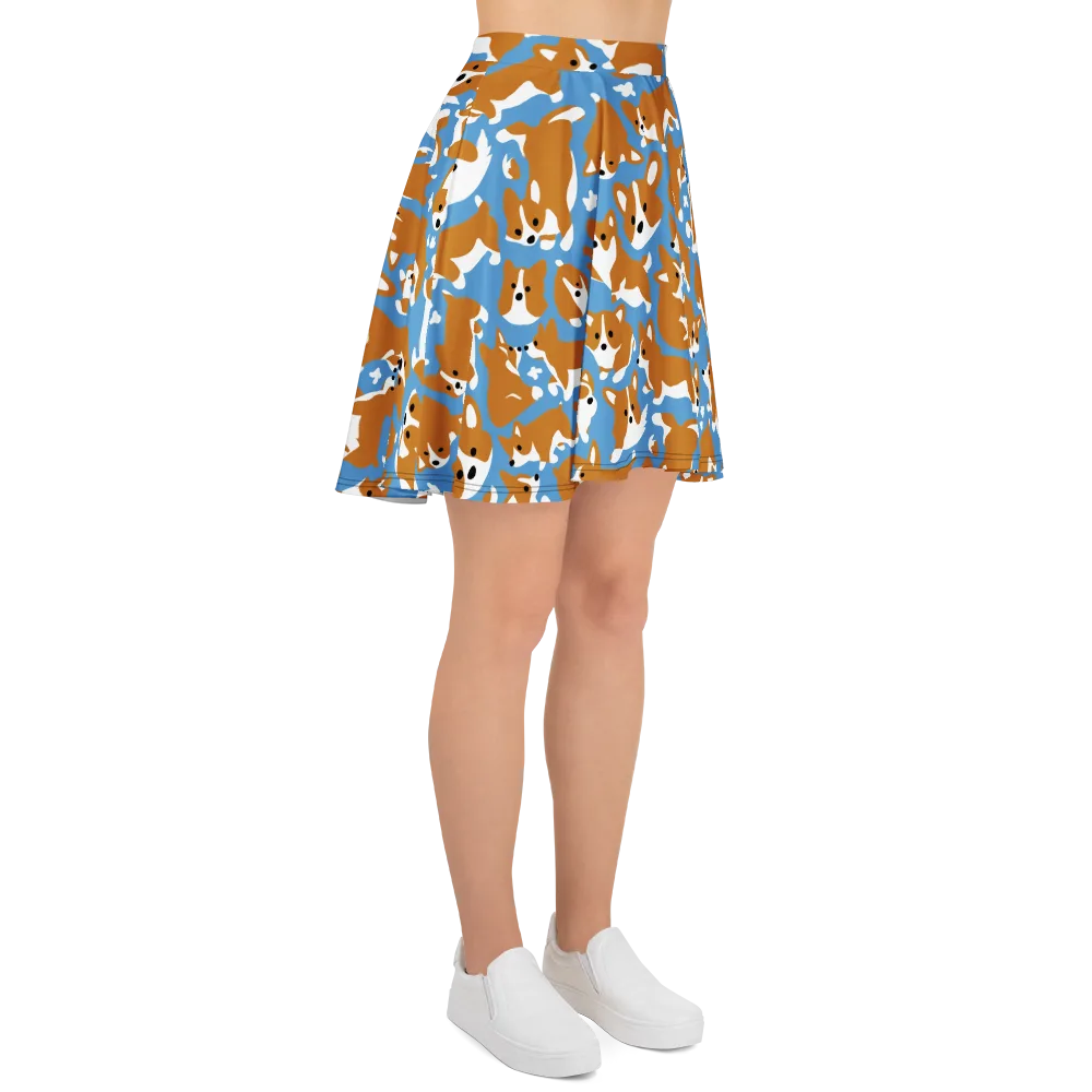 Welsh Wiggle on Skater Skirt — Right