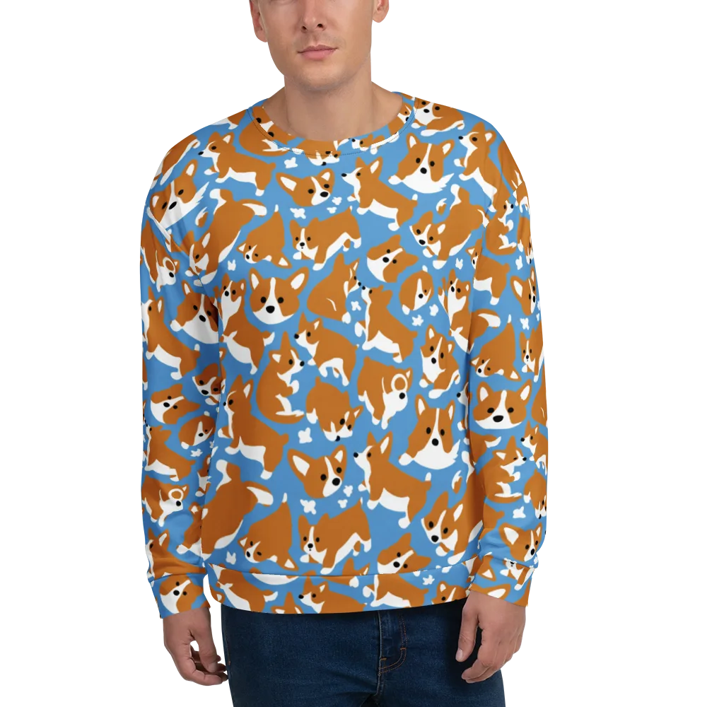 Welsh Wiggle on Sweatshirt — Front