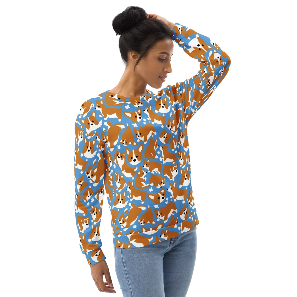 Welsh Wiggle on Sweatshirt — Right Front