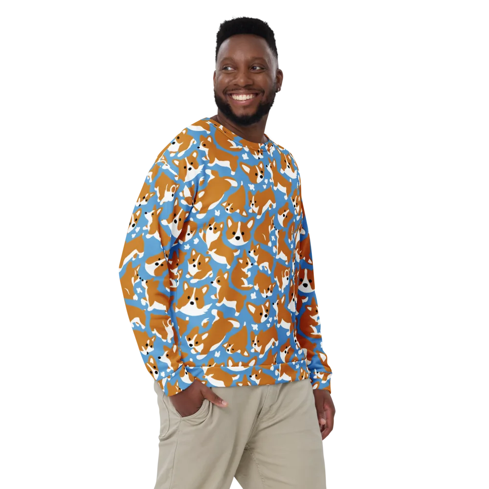 Welsh Wiggle on Sweatshirt — Front