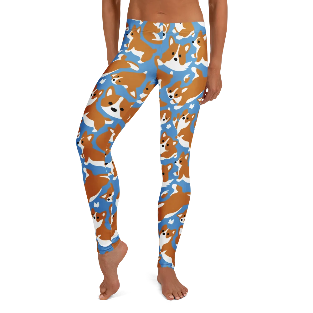 Welsh Wiggle on Leggings — Front
