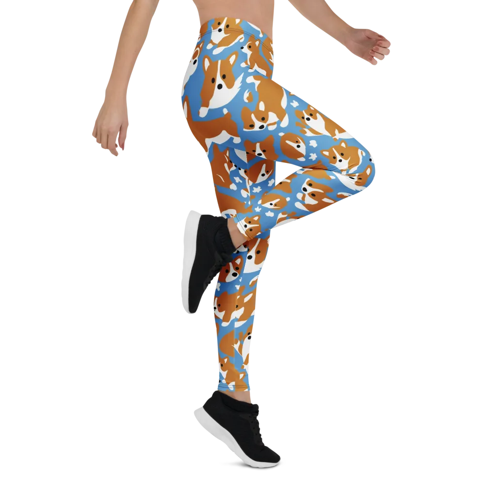 Welsh Wiggle on Leggings — Right