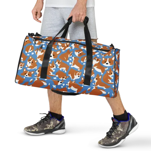 Welsh Wiggle on a Duffle Bag