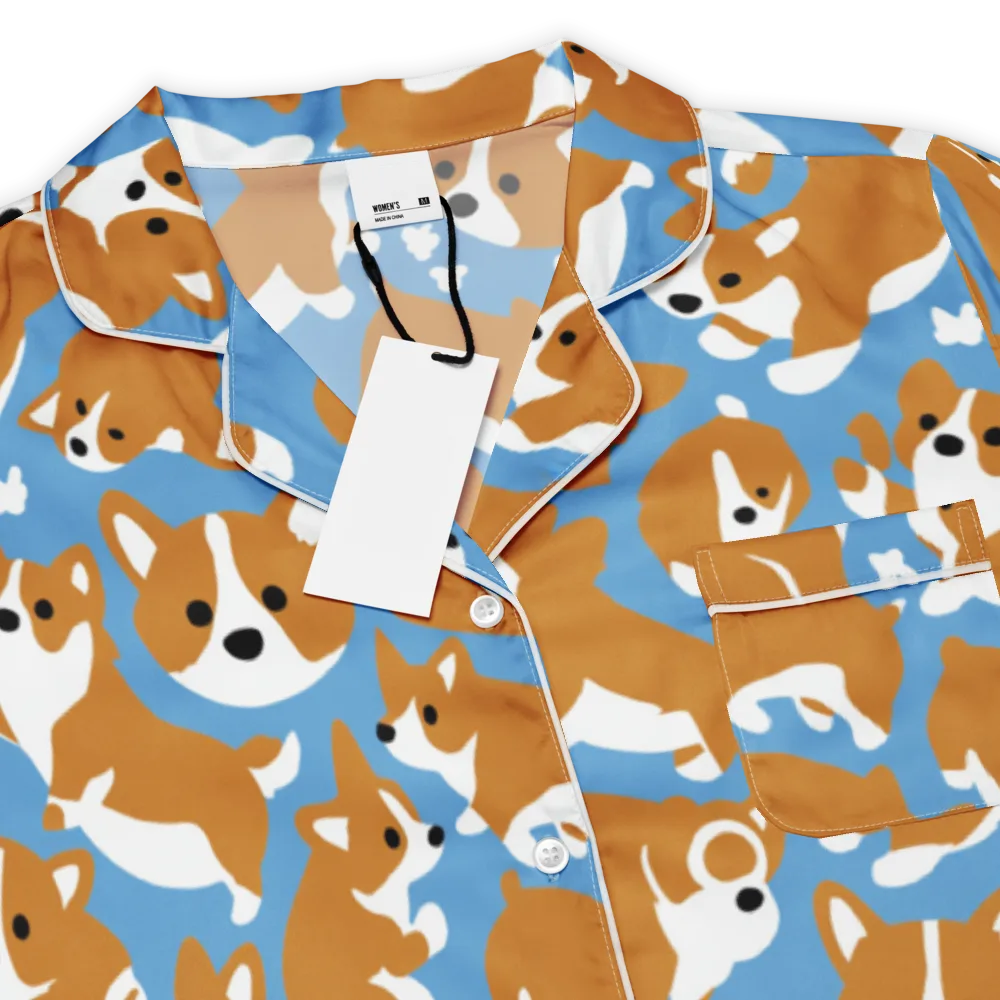 Welsh Wiggle on Women's Short Sleeve Pajama Top — Product details