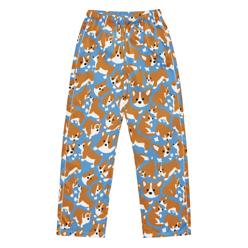 Welsh Wiggle on Women's Pajama Pants — Front