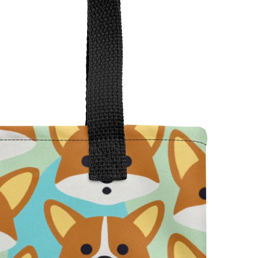 Corgi Parade on Tote Bag — Product details