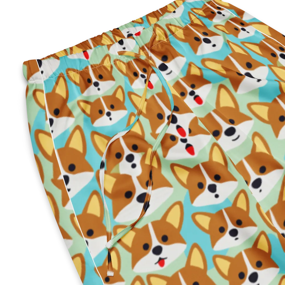 Corgi Parade on Women's Pajama Pants — Product details