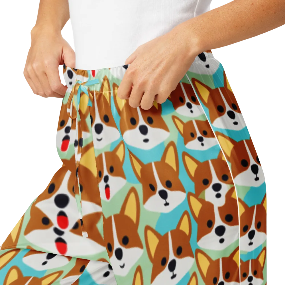 Corgi Parade on Women's Pajama Pants — Product details