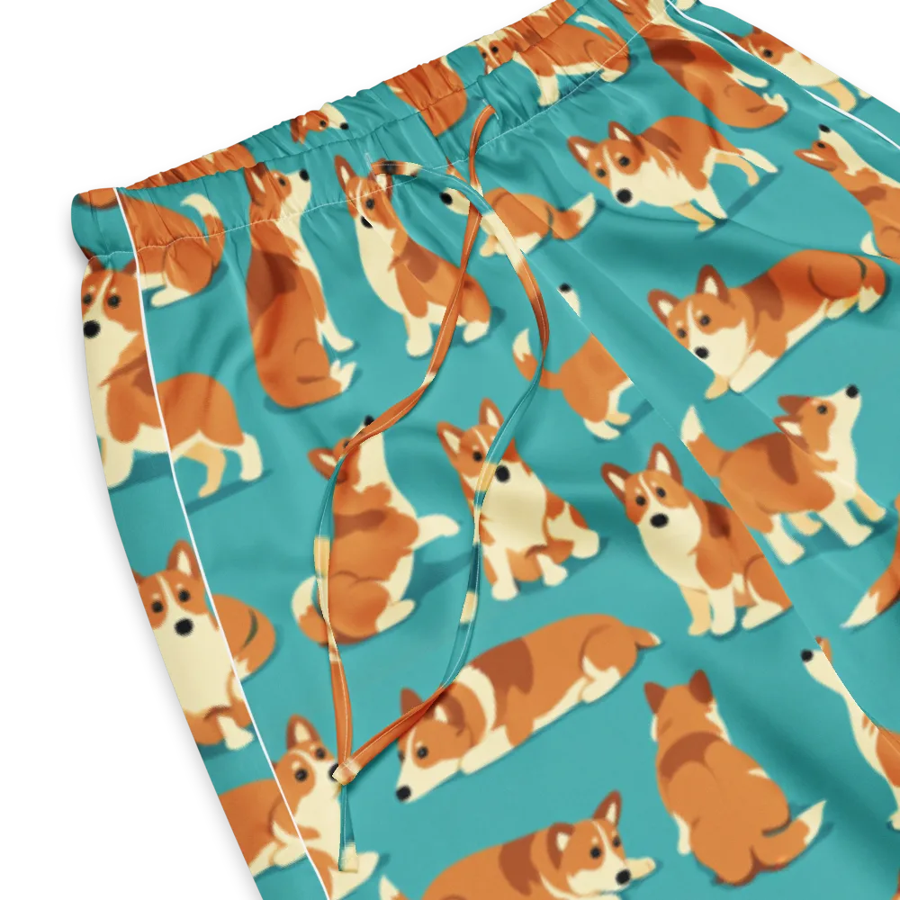 Teal Tails on Women's Pajama Pants — Product details