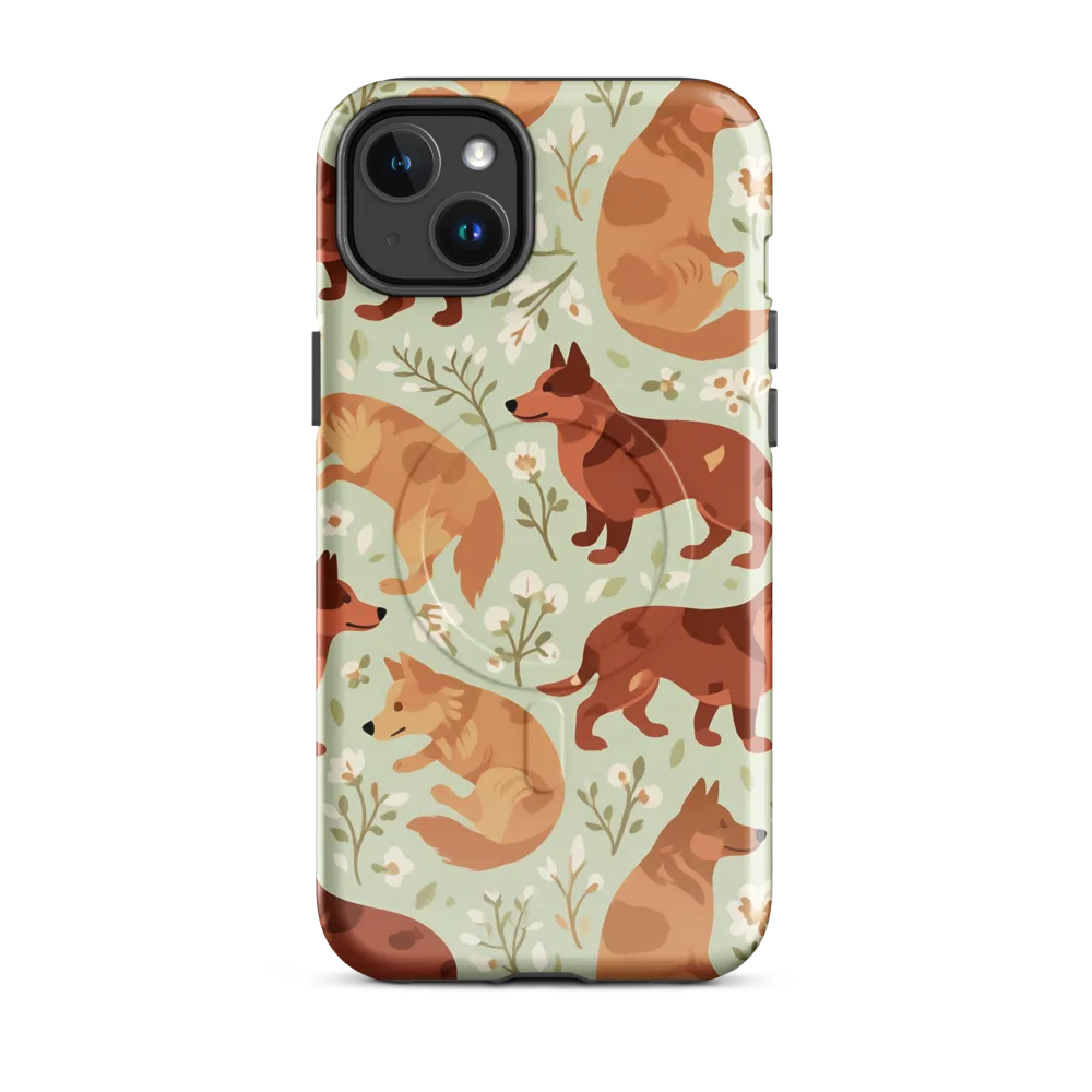 Vulpine Garden on MagSafe Tough Case for iPhone® — Front