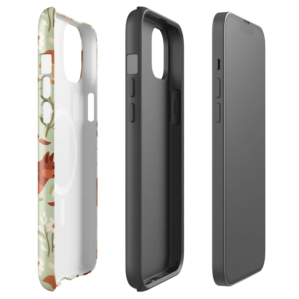 Vulpine Garden on MagSafe Tough Case for iPhone® — Front