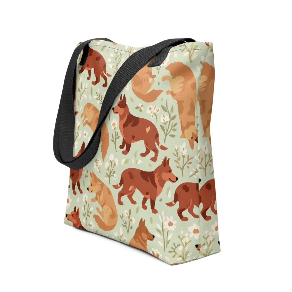Vulpine Garden on Tote Bag — Front