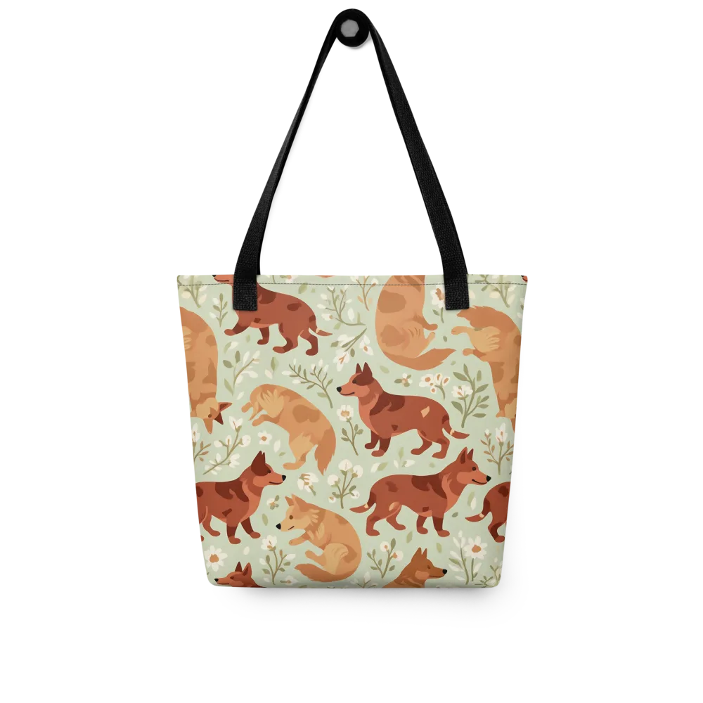 Vulpine Garden on Tote Bag — Front
