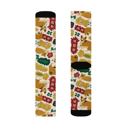 Corgi Conservatory on a Socks