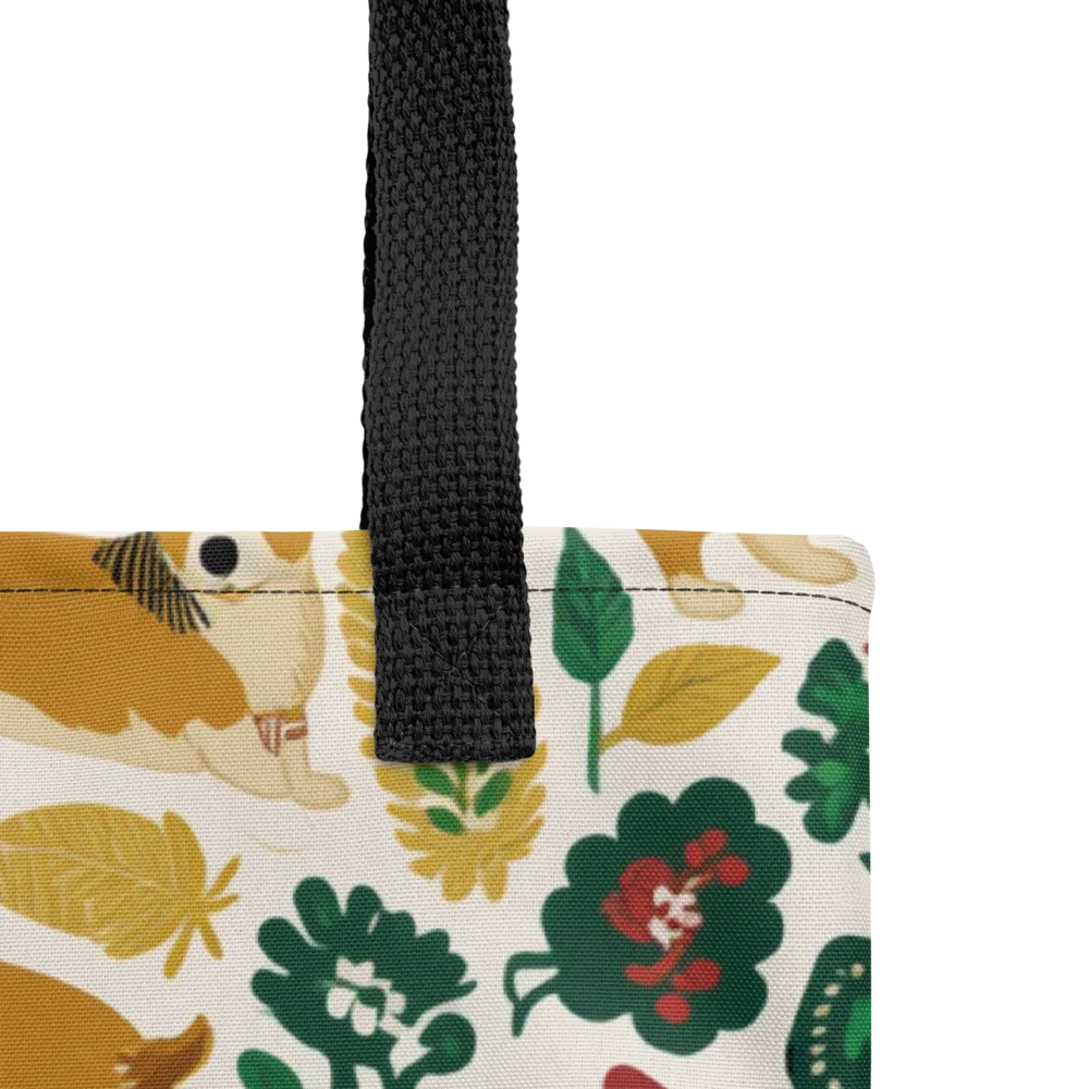 Corgi Conservatory on Tote Bag — Product details