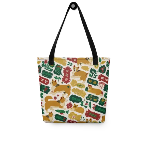 Corgi Conservatory on a Tote Bag