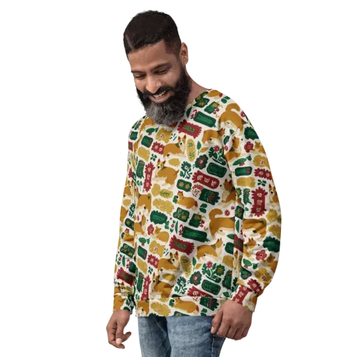 Corgi Conservatory on a Sweatshirt