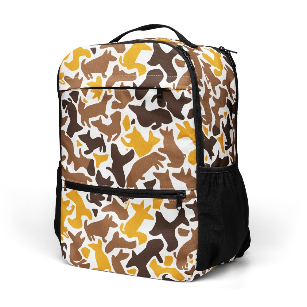 Amber Menagerie on Utility Backpack — Left Front