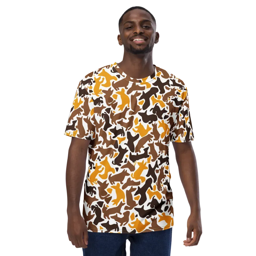 Amber Menagerie on Men's Crew Neck T-Shirt — Front