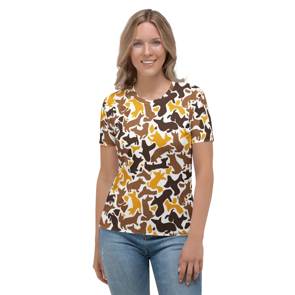 Amber Menagerie on Women's Crew Neck T-Shirt — Front