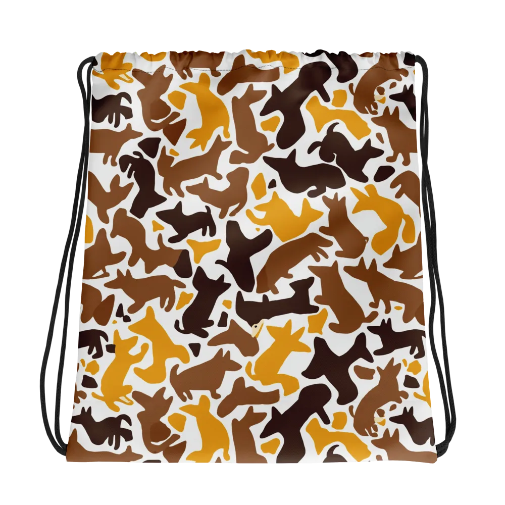 Amber Menagerie on Drawstring Bag — Photo