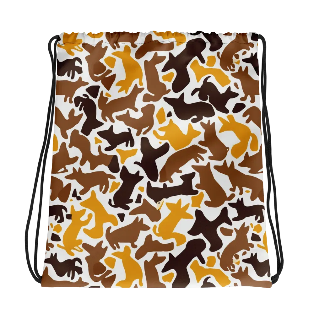 Amber Menagerie on Drawstring Bag — Photo