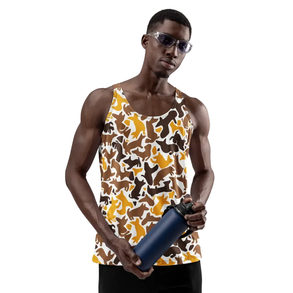 Amber Menagerie on Men's Tank Top — Front