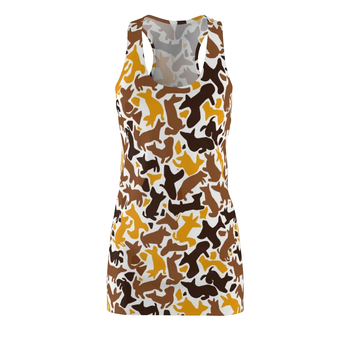 Amber Menagerie on Racerback Dress — Front