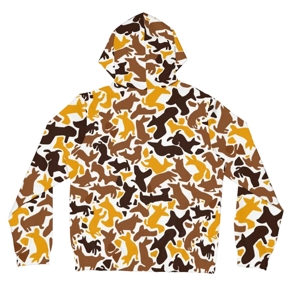 Amber Menagerie on Women's Full-Zip Hoodie — Back