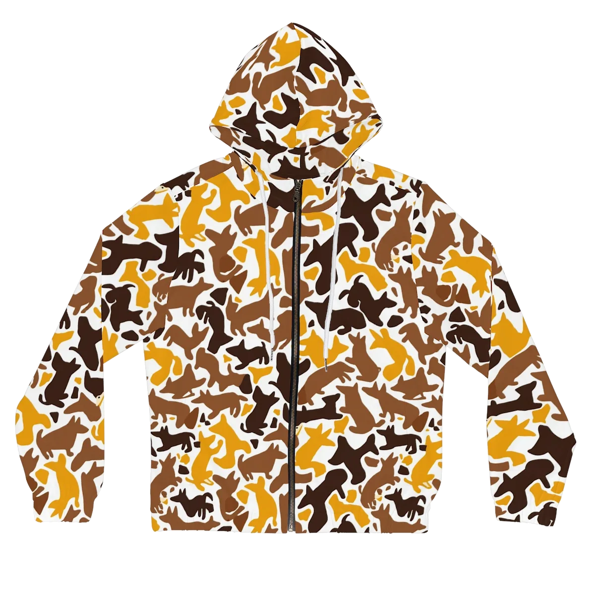 Amber Menagerie on Women's Full-Zip Hoodie — Front