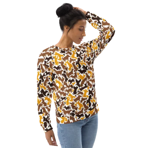 Amber Menagerie on a Sweatshirt