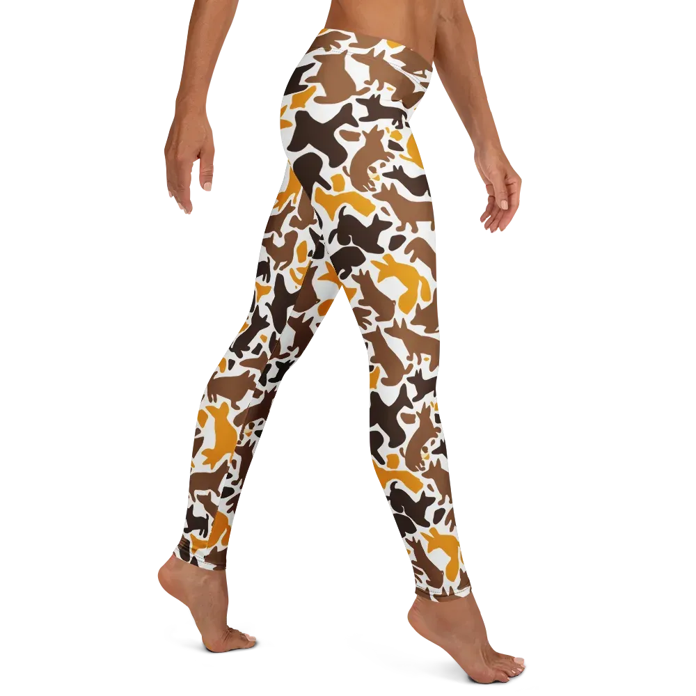 Amber Menagerie on Leggings — Right