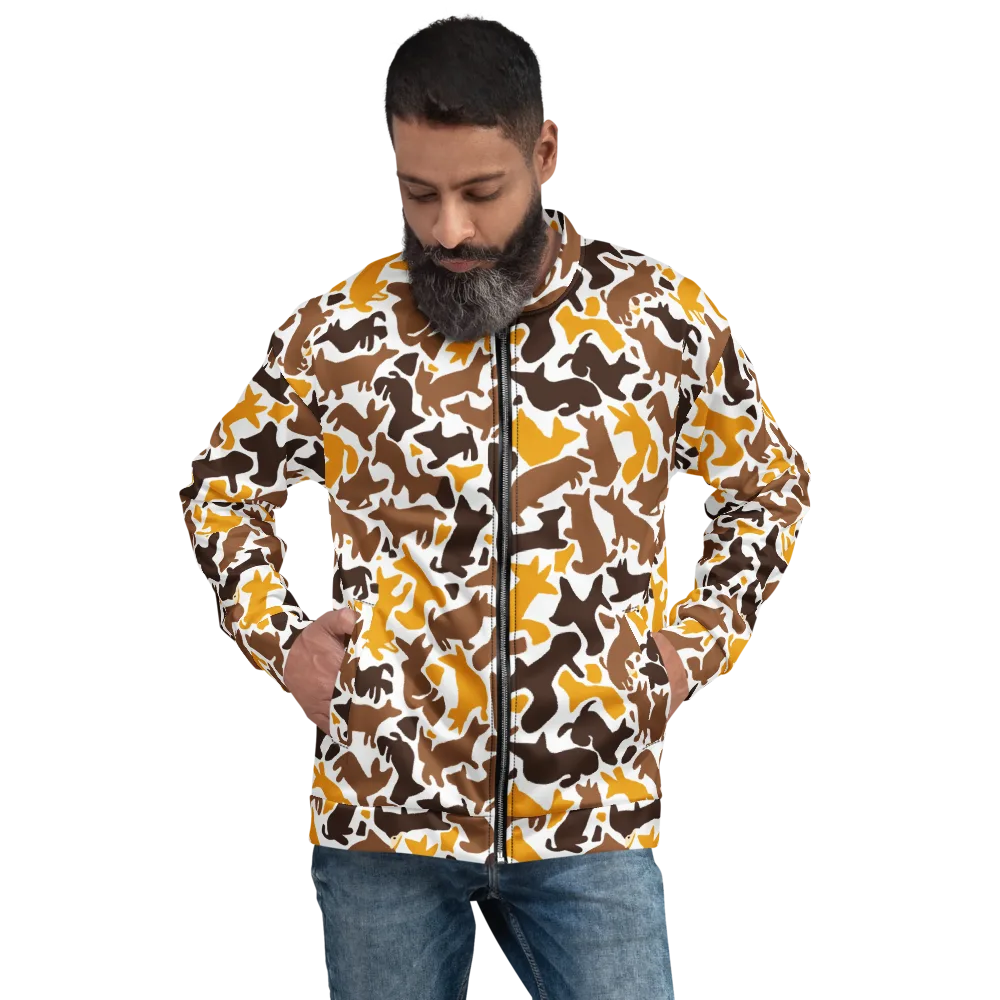 Amber Menagerie on Bomber Jacket — Front