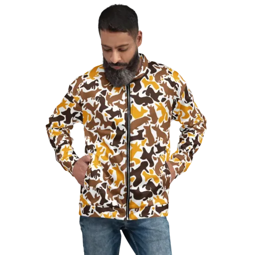 Amber Menagerie on a Bomber Jacket