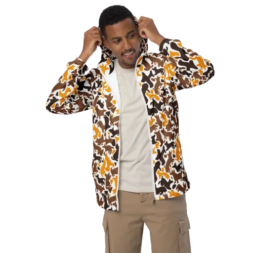 Amber Menagerie on a Men's Windbreaker