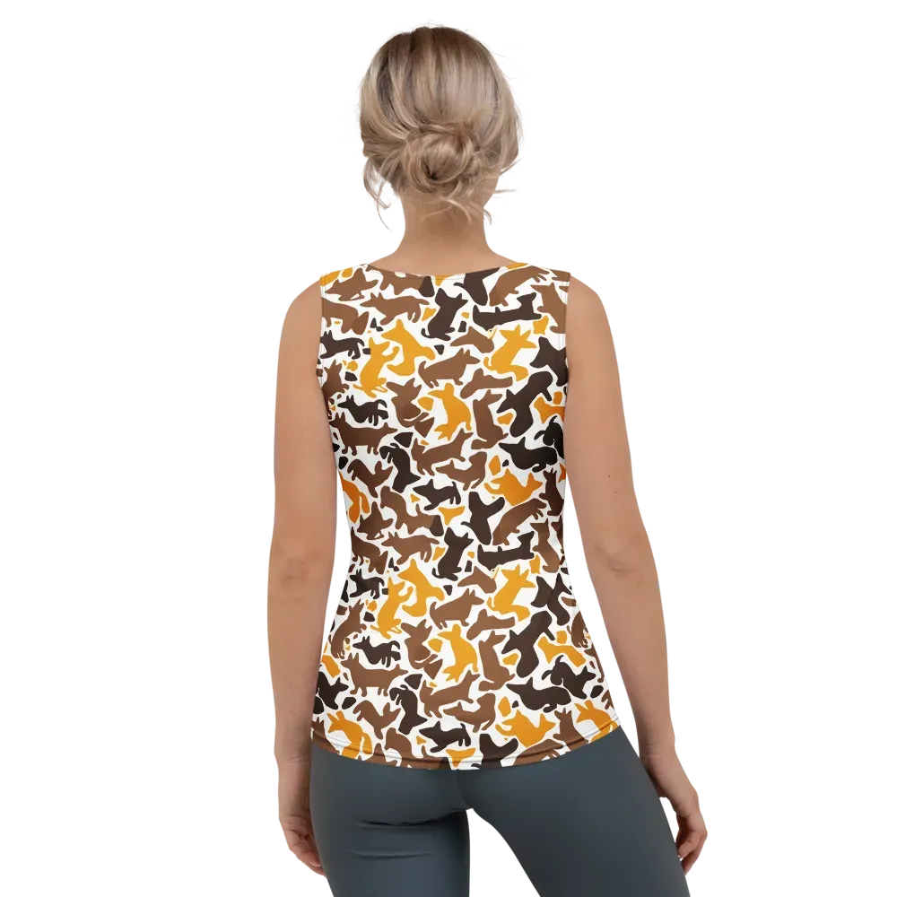 Amber Menagerie on Women's Tank Top — Back