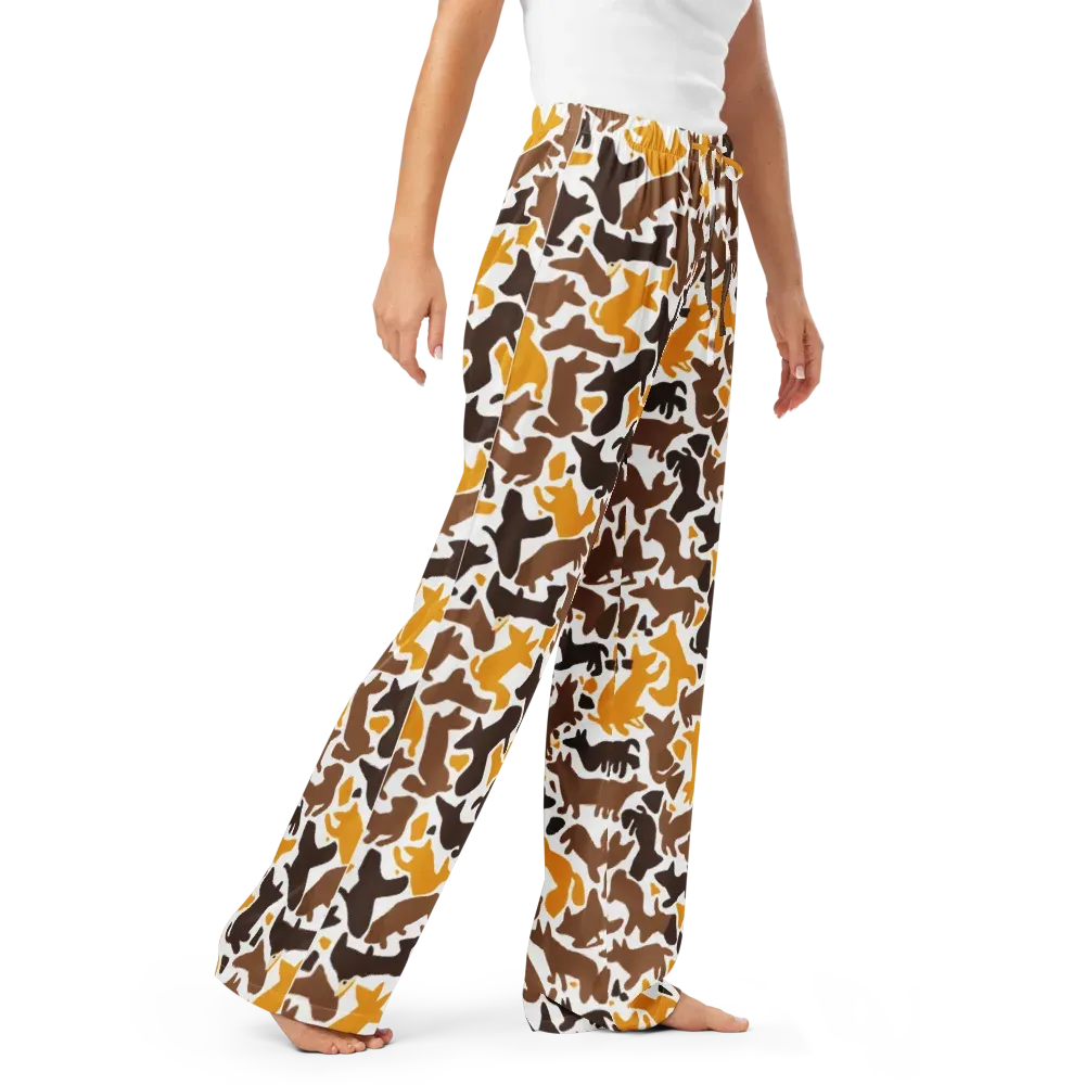 Amber Menagerie on Women's Pajama Pants — Right Front