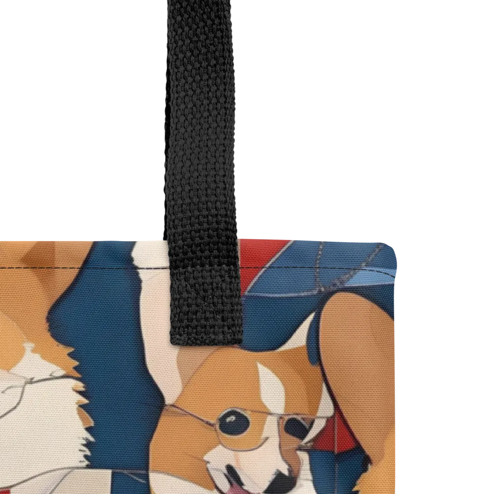 Corgi Color Theory on Tote Bag — Product details