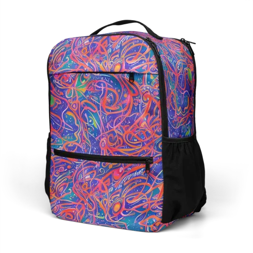 Chromatic Rapture on a Utility Backpack