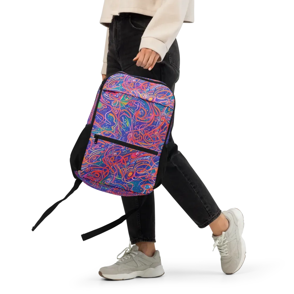 Chromatic Rapture on Utility Backpack — Front