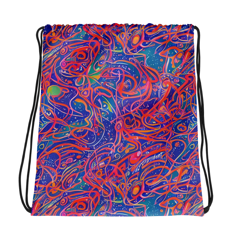 Chromatic Rapture on Drawstring Bag — Photo