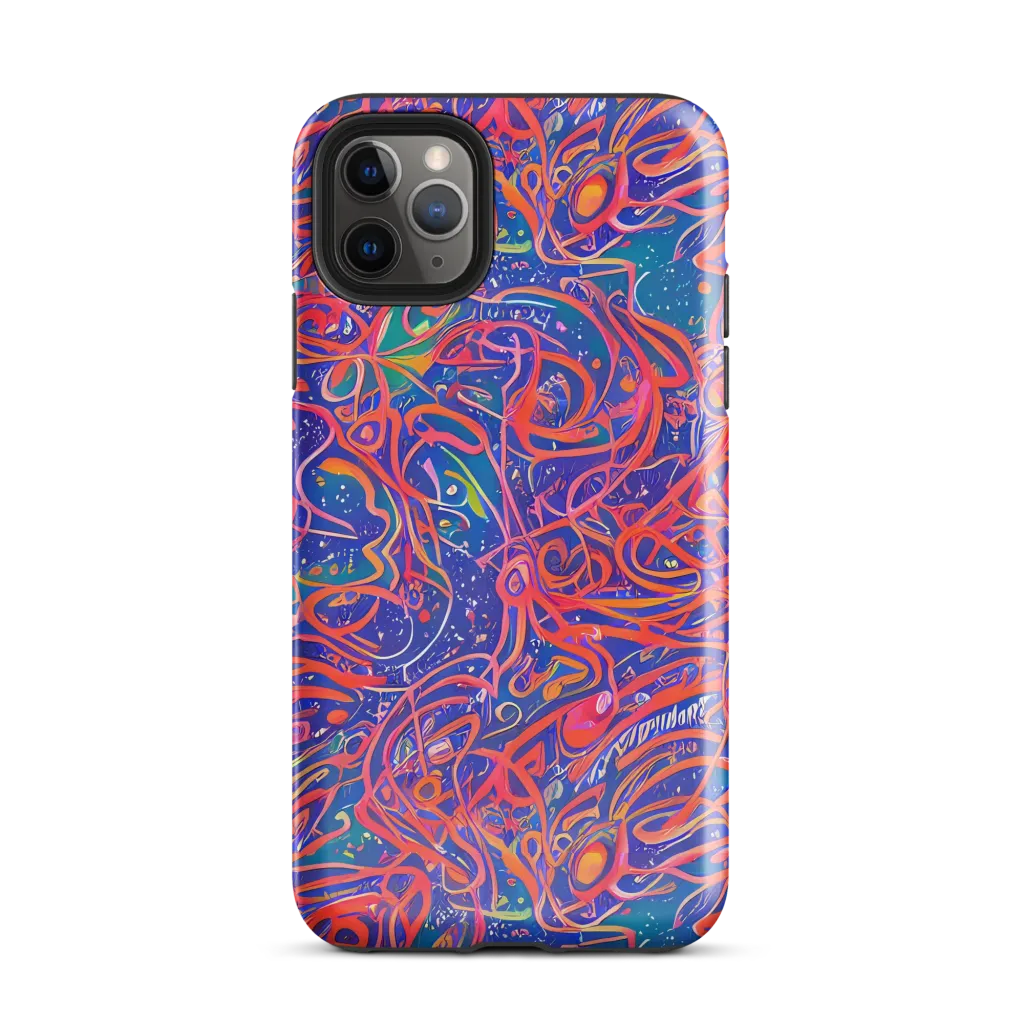 Chromatic Rapture on Tough Case for iPhone® — Front