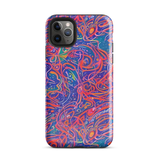 Chromatic Rapture on a Tough Case for iPhone®