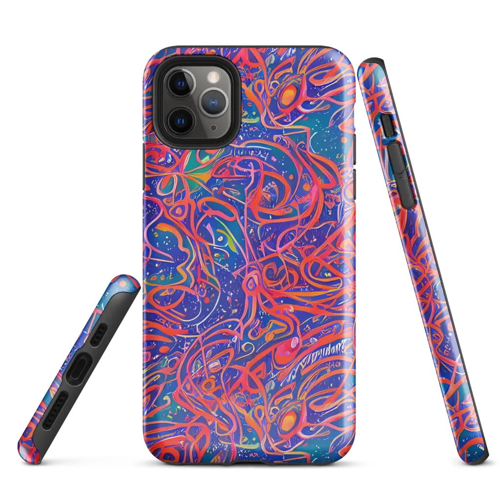 Chromatic Rapture on Tough Case for iPhone® — Front